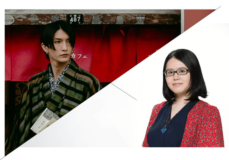 額賀澪先生と梅津瑞樹さんの写真